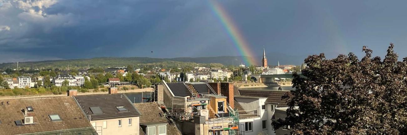 Regenbogen über Bonn Regenbogen über Bonn