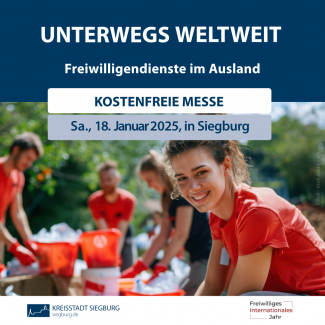 Flyer mit Text zur Veranstaltung