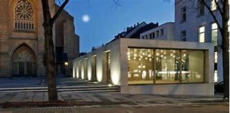 Kirchenpavillon an der Kreuzkirche